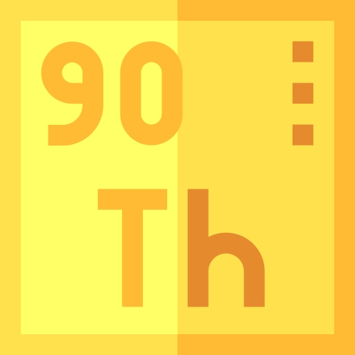 thorium Basic Straight Flat Icône