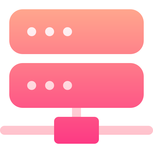 base de datos Basic Gradient Gradient icono