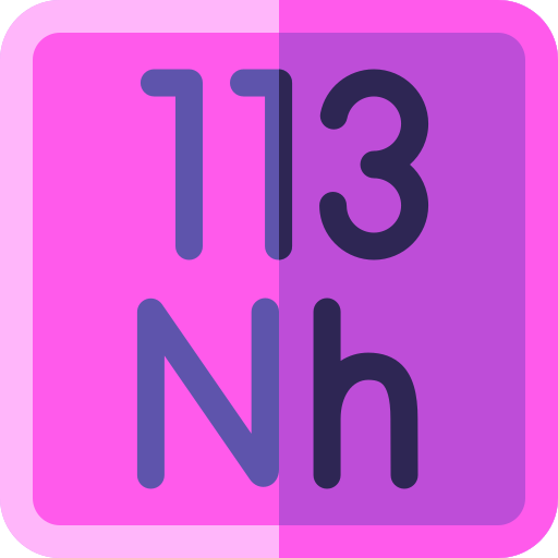 nihonium Basic Rounded Flat icon