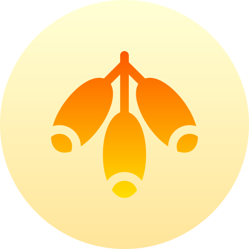 日付 Basic Gradient Circular icon