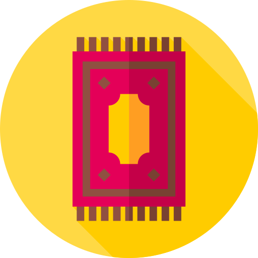 teppich Flat Circular Flat icon