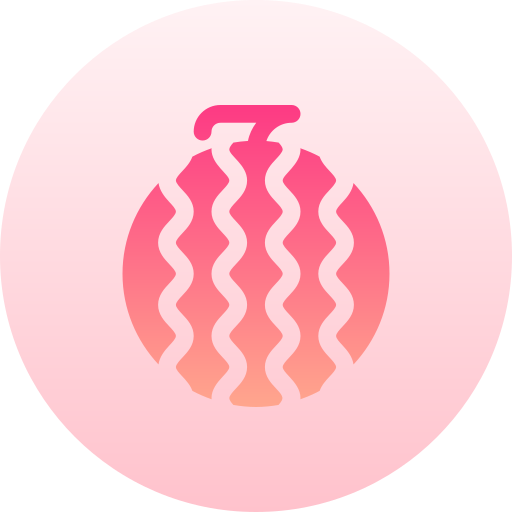 수박 Basic Gradient Circular icon