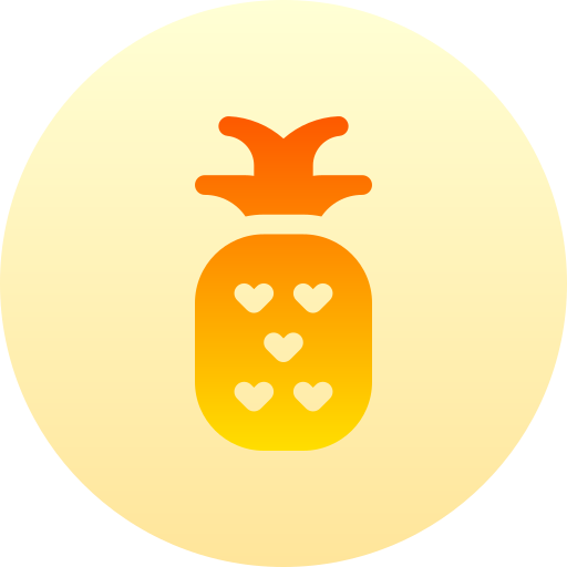 ananas Basic Gradient Circular icon