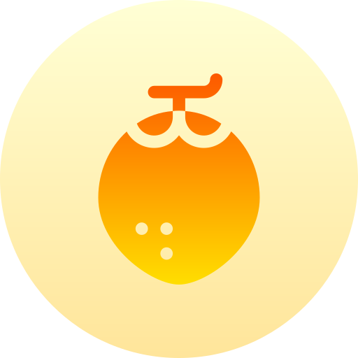 Кокос Basic Gradient Circular иконка