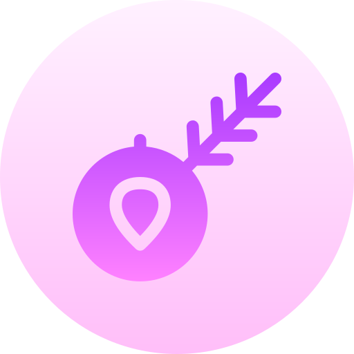 フルーツ Basic Gradient Circular icon