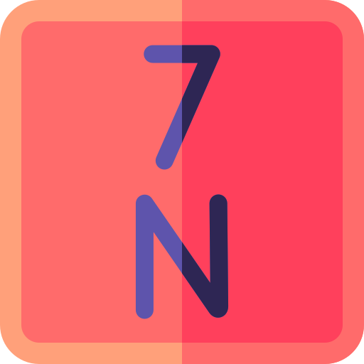 Nitrogen Basic Rounded Flat icon