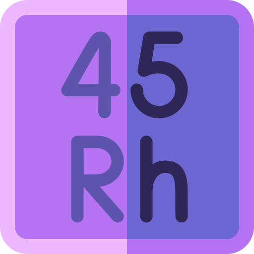 rhodium Basic Rounded Flat icon