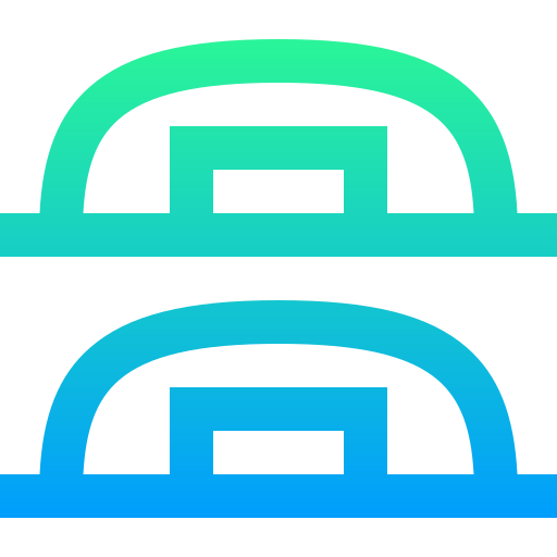 Pattern Super Basic Straight Gradient icon