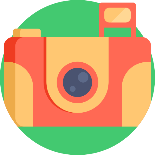 Camera Detailed Flat Circular Flat icon