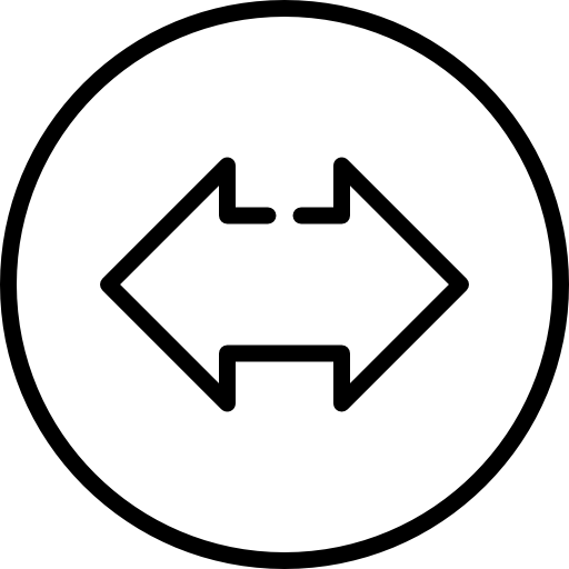 flecha doble Special Lineal icono