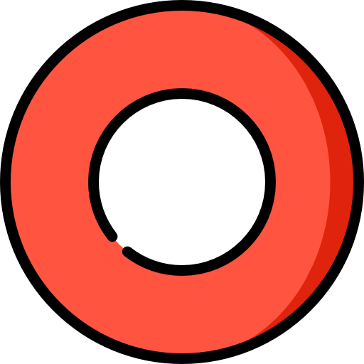 circulo Special Lineal color icono