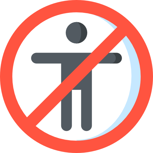 Pedestrian Special Flat icon