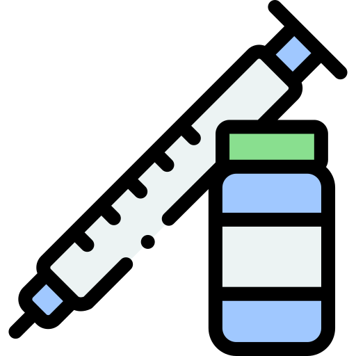 Insulin Detailed Rounded Lineal color icon