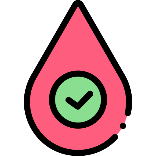 Blood drop Detailed Rounded Lineal color icon
