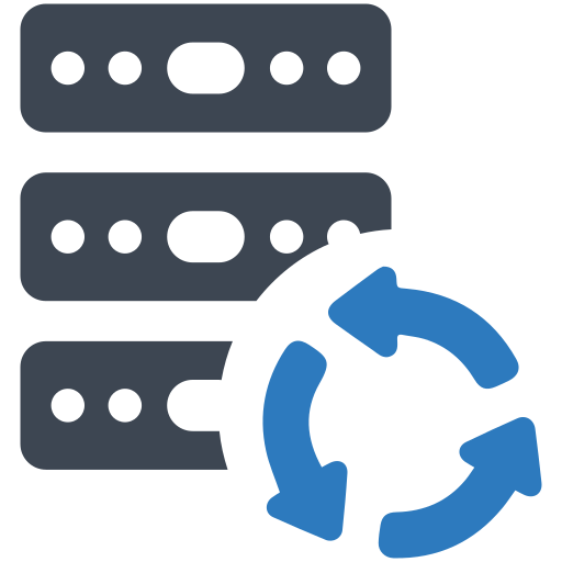 database-opslag Generic Blue icoon