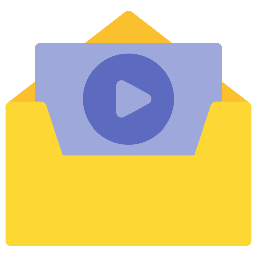 ビデオメッセージ Generic Flat icon