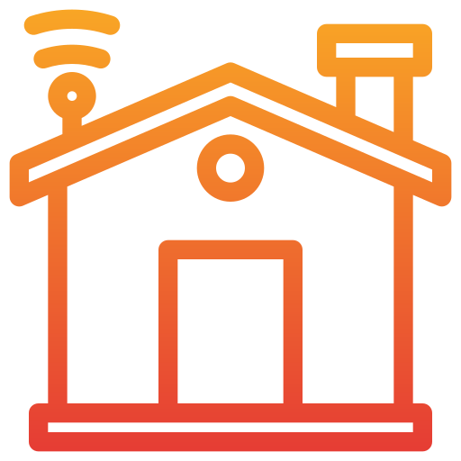 Smart home Generic Gradient icon