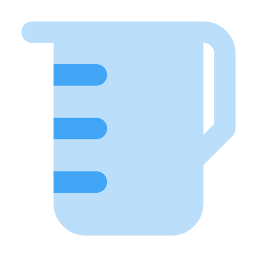 Измерительная чашка Generic Flat иконка