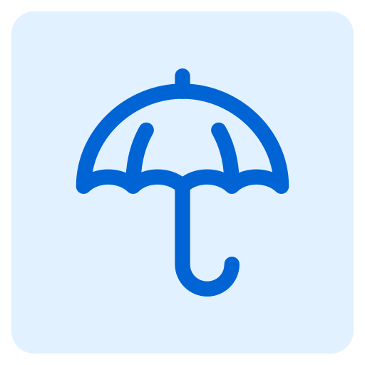 paraplu Generic Square icoon