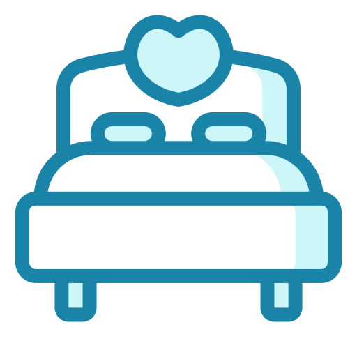 Bed Generic Blue icon