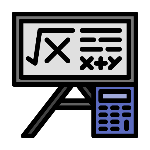 matematica Generic Outline Color icona