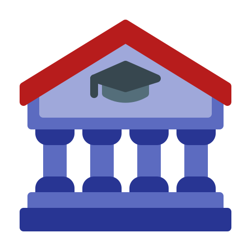 uniwersytet Generic Flat ikona