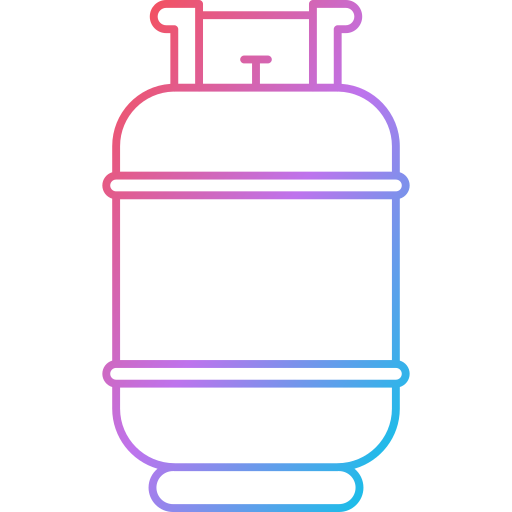 cilindro de gas Generic Gradient icono
