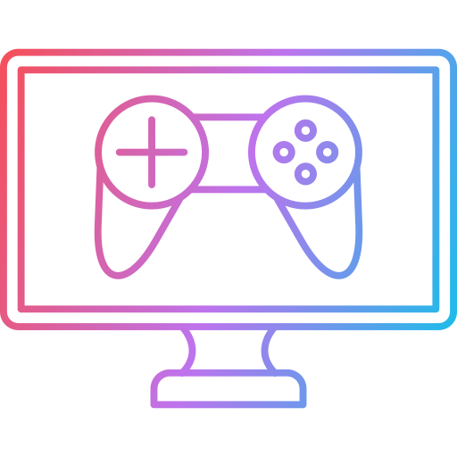 online gaming Generic Gradient icoon