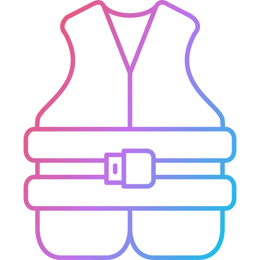 Life jacket Generic Gradient icon