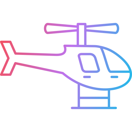 ヘリコプター Generic Gradient icon