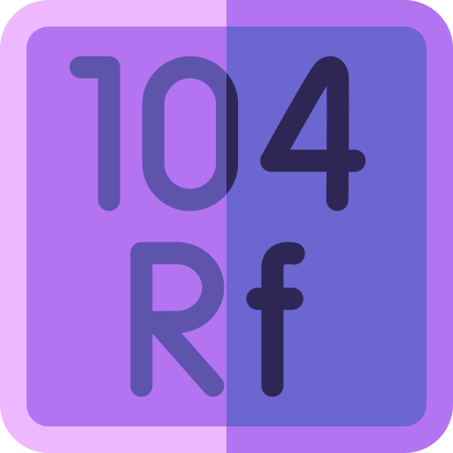 Rutherfordium Basic Rounded Flat icon