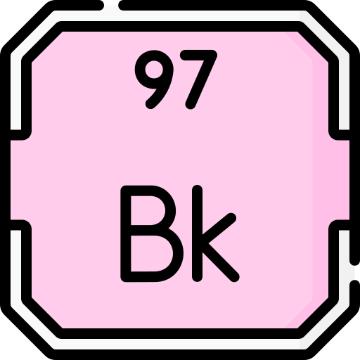 berkélium Special Lineal color Icône