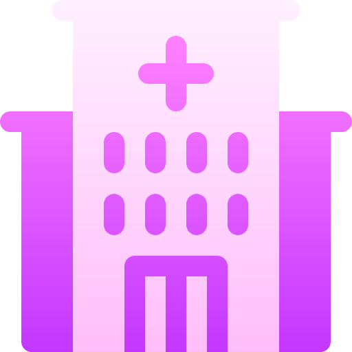病院 Basic Gradient Gradient icon