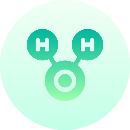 h2o Basic Gradient Circular icon