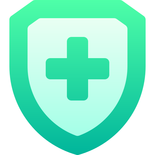 건강 보험 Basic Gradient Gradient icon