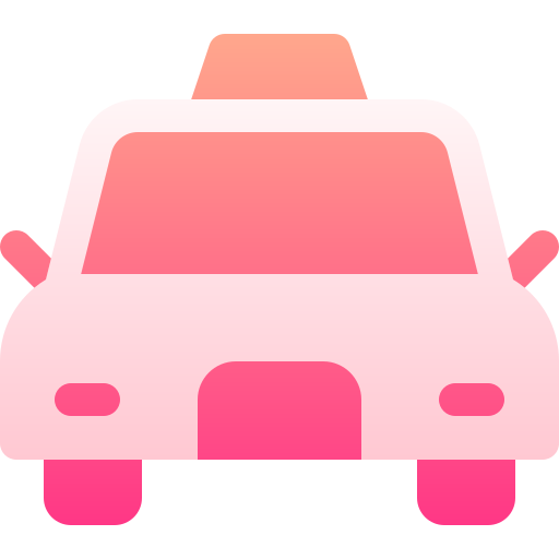 タクシー Basic Gradient Gradient icon