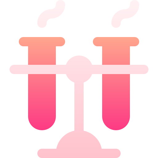 tubos de ensayo Basic Gradient Gradient icono