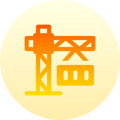 Crane Basic Gradient Circular icon