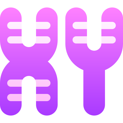 Хромосома Basic Gradient Gradient иконка