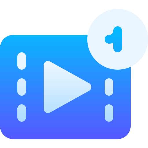 video Basic Gradient Gradient icono