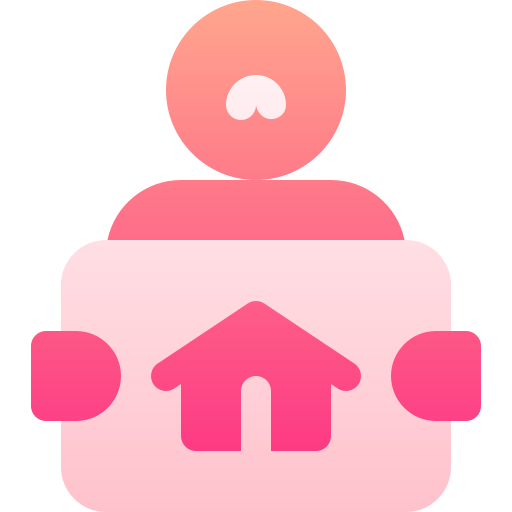 ホームレス Basic Gradient Gradient icon