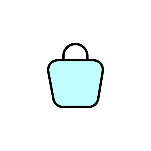 Bag Generic Thin Outline Color icon