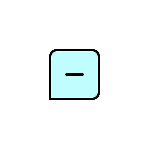 バブル Generic Thin Outline Color icon