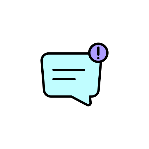 kommentar Generic Thin Outline Color icon