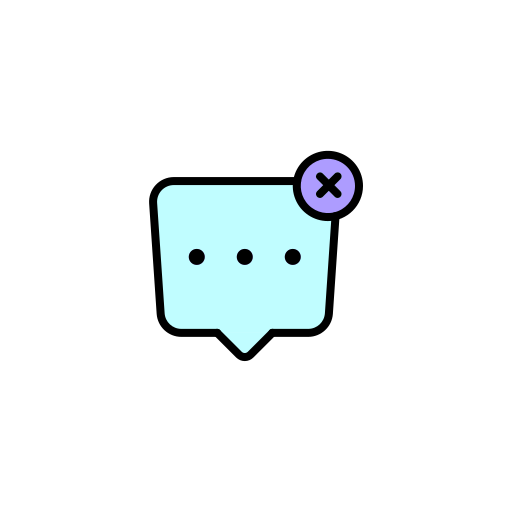 kommentar Generic Thin Outline Color icon