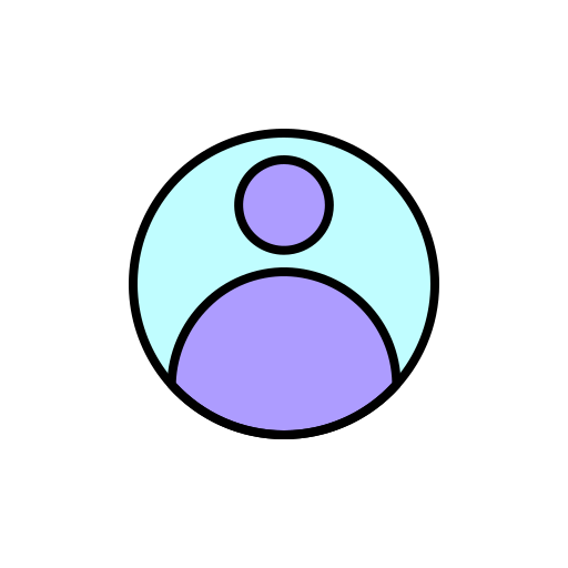 utente Generic Thin Outline Color icona