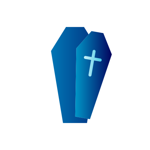 Coffin Generic Flat Gradient icon