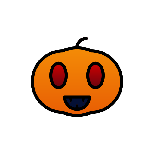 Pumpkin Generic Outline Gradient icon