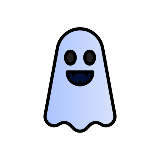Ghost Generic Outline Gradient icon
