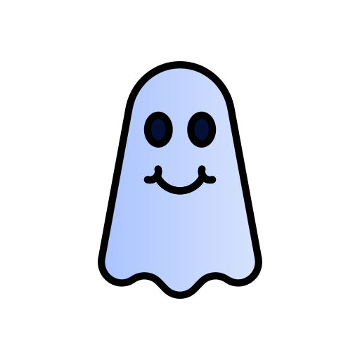 Ghost Generic Outline Gradient icon